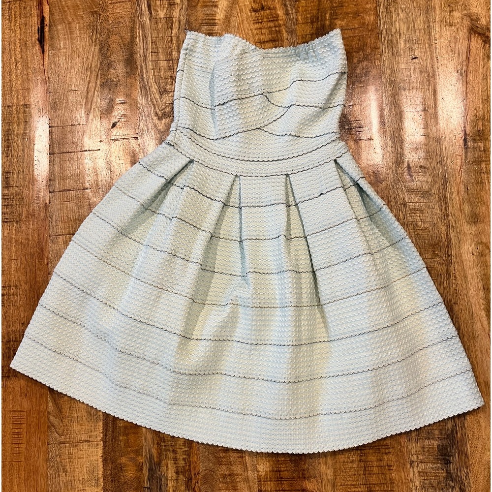 June & Ivy Fit and Flare Strapless Dress Size Small NWOT